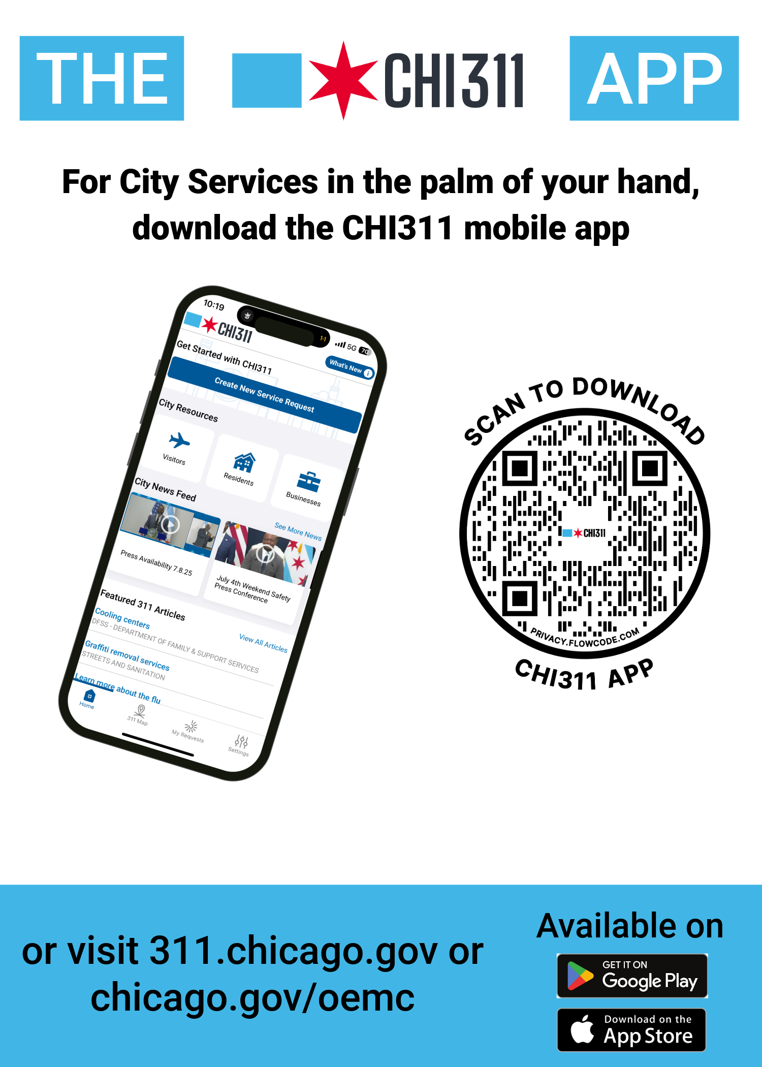 Download the 311 app